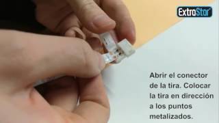 TUTORIAL extrastar  Cómo conectar una tira de led [upl. by Sandi]