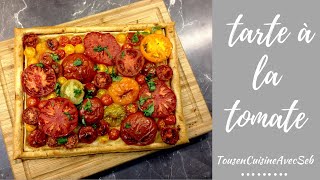 Tarte à la tomate tousencuisineavecseb [upl. by Nylesoj99]