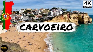 🇵🇹 CARVOEIRO  PORTUGAL  4K  A walking tour [upl. by Cordeelia]