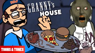 GRANNYS HOUSE ANIMATED FGTeeV Music Video based off the FGTeeV Books Style [upl. by Navillus]