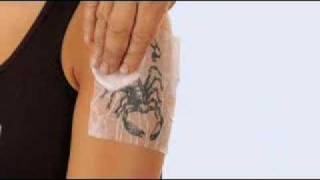 How To Apply A TEMPTU PRO Temporary Tattoo [upl. by Oinoitna]