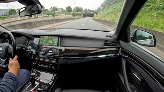 2015 BMW 535d xdrive 313HP POV TEST DRIVE [upl. by Inafit]