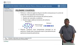 Polímeros para envases y embalajes Materiales plásticos y polímeros Conceptos generales   UPV [upl. by Welford933]