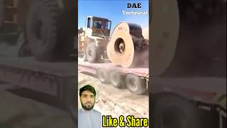 Soil compaction machine unloading process from trailer shorts short youtubeshorts shortvideo [upl. by Allmon]