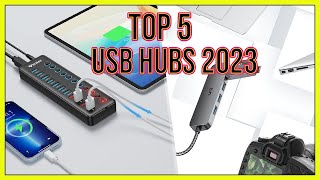 Top 5 USB Hubs of 2023 [upl. by Anaerdna]