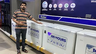 Haier Deep Freezer prices in pakistan in 2022  All Models Review [upl. by Cornelie]