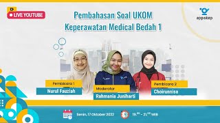 PEMBAHASAN SOAL UKOM NERS  KEPERAWATAN MEDIKAL BEDAH 1 [upl. by Ahsilav945]