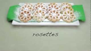 How to Make Rosettes  Dessert Recipe  Allrecipescom [upl. by Inihor]