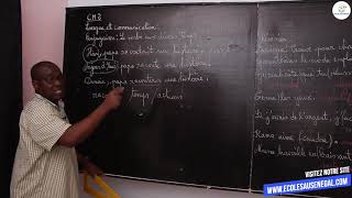 Cours  CM2  Français  Conjugaison  Le verbe aux divers temps  M Gassama [upl. by Kahaleel]