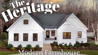 I Toured An Ultra Modern Farmhouse by Schumacher Homes It is PERFECT [upl. by Garnette]