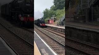 The Stratford Flyer  Wood End  7924 steam train black5 stratforduponavon [upl. by Merola]