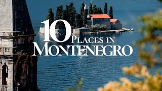 10 Most Beautiful Places to Visit in Montenegro 4K 🇲🇪  Montenegro Travel Video [upl. by Armillda329]