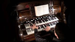 Nearer My God to Thee tune Bethany  2M Dominion Orchestral Reed Organ [upl. by Yenar]