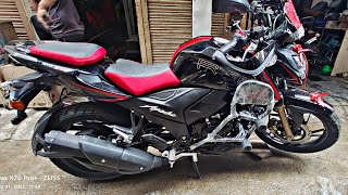 TVS Apache RTR 200 4v modified  Apache 200  TVs Apache RTR 200 modification [upl. by Annig]