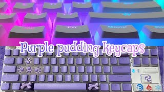 Purple Pudding Keycaps [upl. by Jandy864]