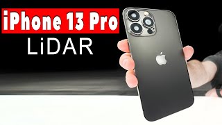 iPhone 13 PRO  на что способен Lidar НЕОЖИДАННО💪 [upl. by Nyl]