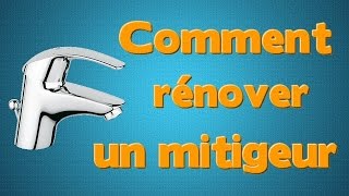 Comment rénover et détartrer un mitigeur [upl. by Kolnick]