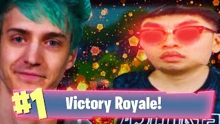 Ricegum is DEFINITELY Faking Fortnite Gameplay [upl. by Gualterio346]