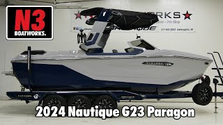 2024 Nautique G23 Paragon  Walk Through  N3 Boatworks [upl. by Soalokin]