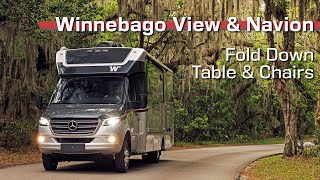 Winnebago View and Navion 24T Table and Chairs  LichtsinnRVcom [upl. by Otcefrep250]