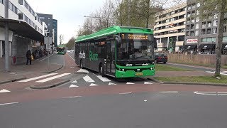 Qbuzz EBUSCO 22 Elektrische stadsbussen in Dordrecht [upl. by Laamak]