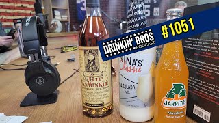 Drinking A Bottle Of Pappy Van Winkle LIVE  Drinkin Bros Podcast 1051 [upl. by Crescin]