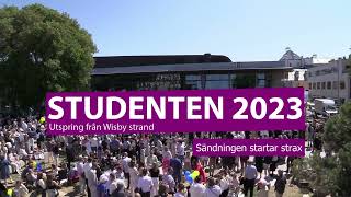 Studenten 2023  utspring från Wisby strand [upl. by Roseanna]