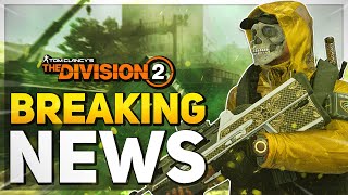 BREAKING NEWS NEW Bundle NEW Mask amp SURPRISE New Apparel Event  The Division 2 News Update [upl. by Kaasi440]