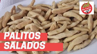 PALITOS SALADOS de copetín SIN GLUTEN [upl. by Kendall971]