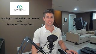 Synology DiskStation NAS Backup and Restore with Synology C2 Storage Cloud [upl. by Hamford]