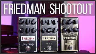 Friedman Shootout  BEOD vs Dirty Shirley vs Small Box Into 3 Amps [upl. by Savory124]