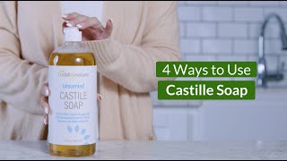 4 Ways to Use Castile Soap  feat iHerbs Mild By Nature [upl. by Caldwell]