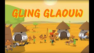 Gling Glaouw  Comptine africaine pour les enfants avec paroles [upl. by Greg626]