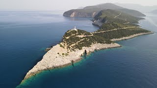 Lefkada Greece  2023  Drone shot 4K [upl. by Ettennaej]