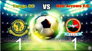 LIVE SECOND HALF  YANGA SC 1 VS RED ARROWS FC 1 MECHI YA KIRAFIKI YANGA DAY [upl. by Laro]