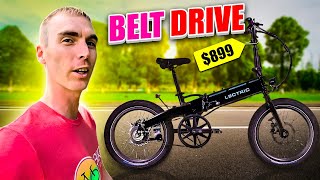 Lectric XP Lite 20 Belt Drive Review Belt Drive For Just 899 [upl. by Annavaig]