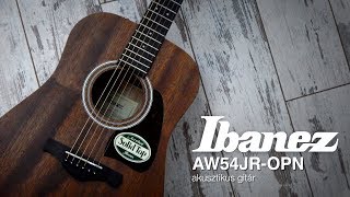 Ibanez AW54JROPN akusztikus gitár [upl. by Gay325]