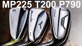 Should you Buy Mizuno Titleist or TaylorMade Irons MP225 P790 or T200 [upl. by Anuahsed]