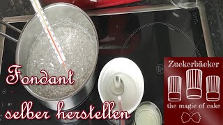 Fondant selber herstellen quotgenial in der Küchenmaschinequot für Füllungen von Pralinen Glasuren usw [upl. by Nimajnab870]