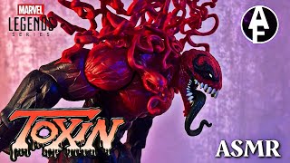 Marvel Legends  Toxin  ASMR  Unboxing [upl. by Namzaj221]