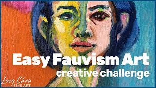 Easy Fauvism Art [upl. by Xenia]