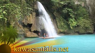 Worlds Most Beautiful Waterfalls  Kawasan Falls Cebu Philippines [upl. by Illah]