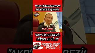 Sancaktepe Belediye başkanı Akplilerin yaptığı yolsuzlukları tek tek ifşa ettisiyasetekonomi [upl. by Ayhtin]