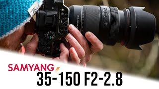 SAMYANG 35150mm F228 FE VS TAMRON ー 大口径ズーム対決！ー [upl. by Niwdla]