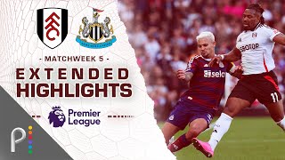 Fulham v Newcastle United  PREMIER LEAGUE HIGHLIGHTS  9212024  NBC Sports [upl. by Nedra22]