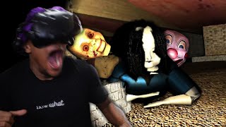 FINALLY BEATING THE SCARIEST HORROR GAME IN VR  Crawlspace  ENDING [upl. by Ferneau]