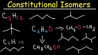 Drawing Constitutional Isomers of Alkanes  Organic Chemistry [upl. by Annawal144]