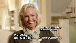 Empire Reviews LaVonne  Empire Today Carpet and Flooring [upl. by Nairad]