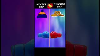 গরমের টুপি চ্যালেঞ্জ করলো শীতের টুপিকে 😱  Winter Cap VS Summer Cap [upl. by Boaten]