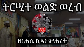 ትርሢተ ወልድ ወረብ ዘነሐሴ ኪዳነ ምሕረት  Nehase Kidane Mihiret Wereb 2020 [upl. by Dorcas779]